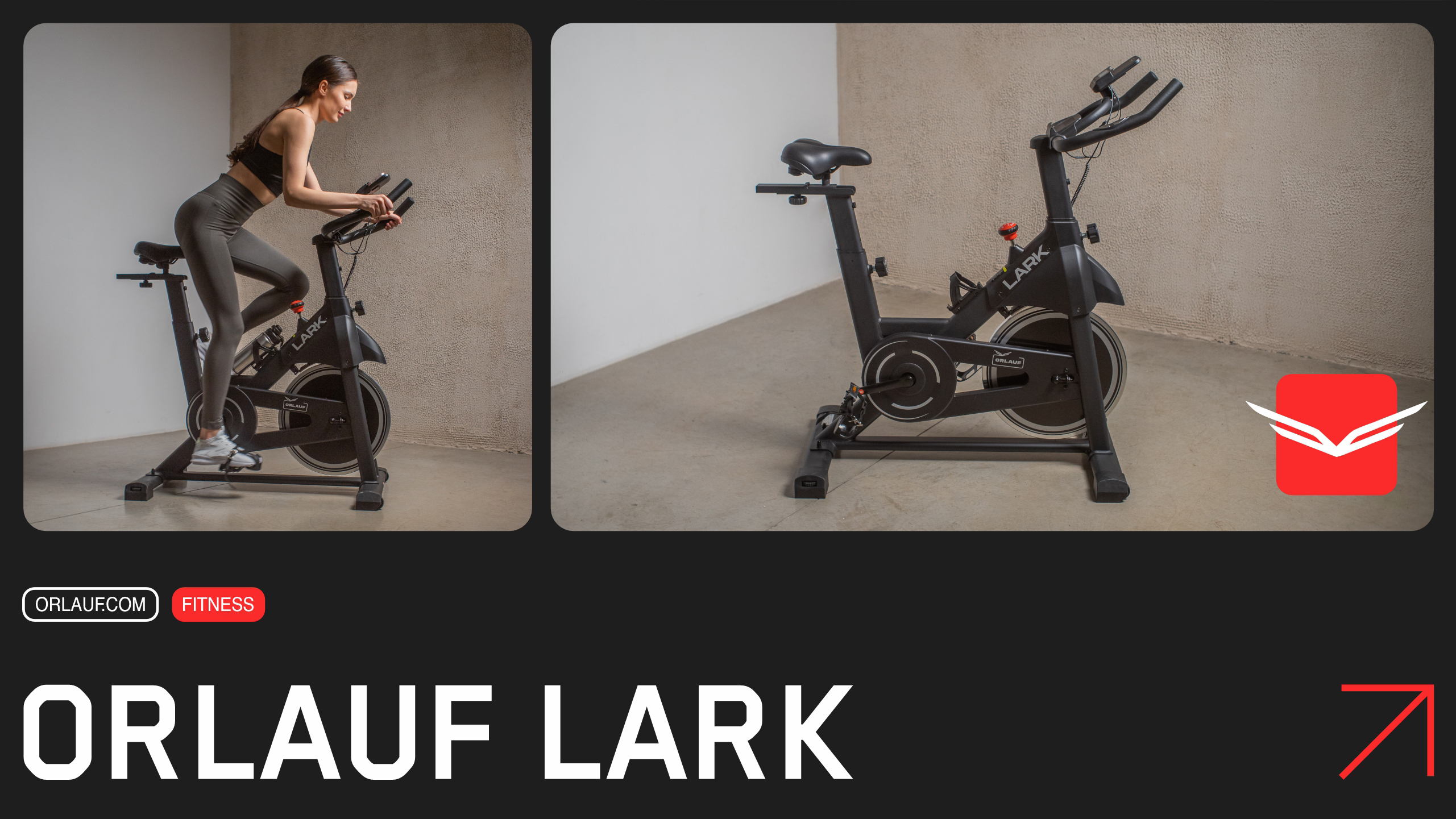 Exercise bike video review Orlauf Lark